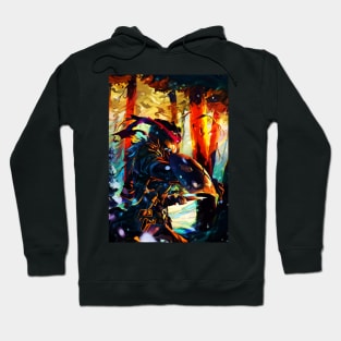 snow walk Hoodie